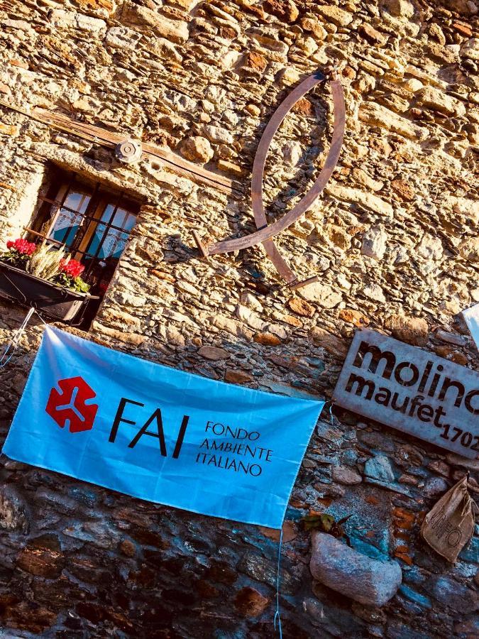 La Volta - Molino Maufet Mühle - Patio On The Garden Colico